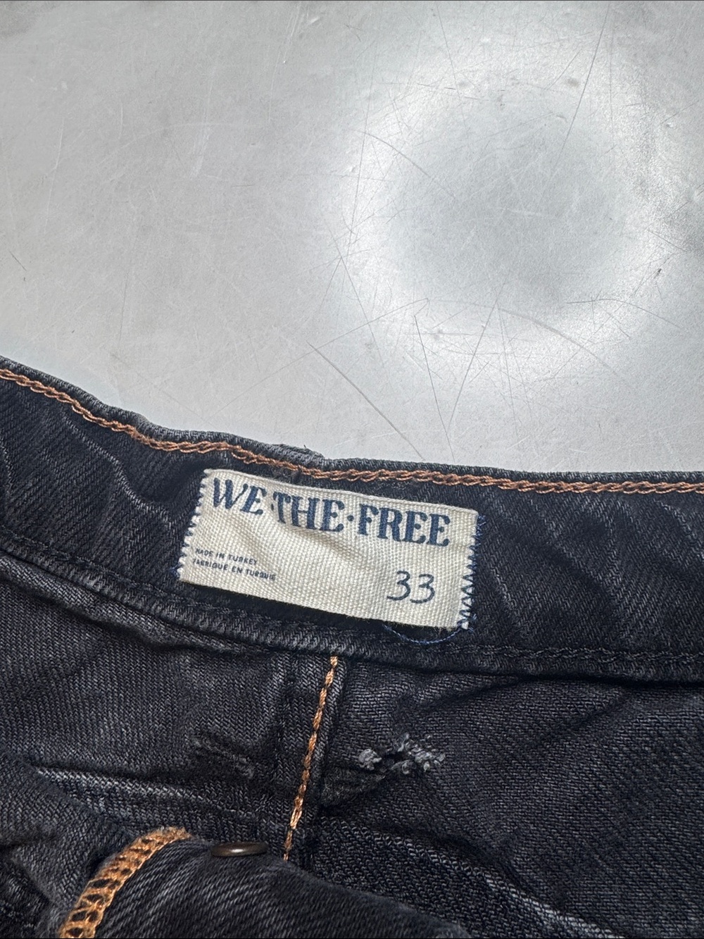 Free People We The Free Good Luck Mid-Rise Barrel Jeans - Picture 5 of 7